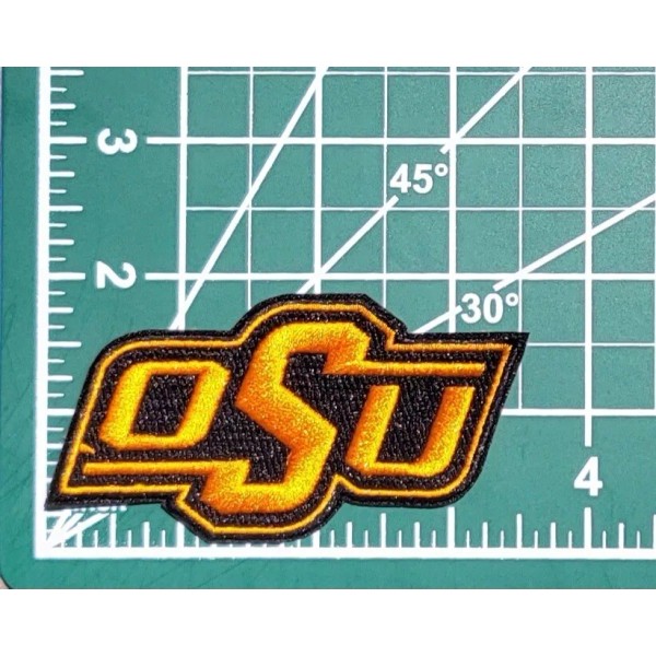 OSU Cowboys Iron/Sew On Embroidered Patch ~FREE Mailing!