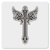 MAGJUCHE Cross Stencil 6 Inches, Reusable Cross Stencil for Painting