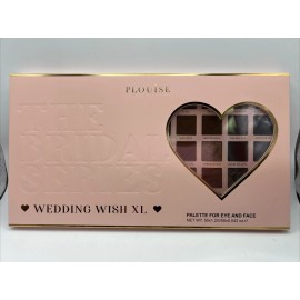 Plouise The Bridal Series Wedding Wish XL Eye and Face Makeup Palette 50 Colors
