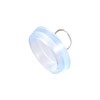 sourcing map Rubber Sink Plug, Clear Drain Stopper Fit 2-1/8"