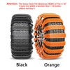 10Pack Heavy Duty Anti Skid Snow Tire Chains Car Winter
