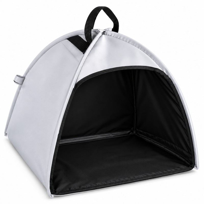 Portable Laptop Sun Shade for Outdoor Work – Foldable Glare-Reducing