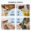 MakeID Label Makers L1 Q1 Refills Waterproof Laminated Custom Stickers