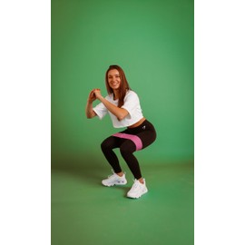 Fabric Resistance Bands Set of 3 | Premium Exercise Bands for Yoga, Body & Gym Sport | Anti Slip Workout Bands for Fitness workout to Tone Legs, Booty & Glutes | Light and Portable Bands with a Carry