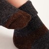 GoWith 2 Pairs Alpaca Wool Socks for Men/Women, Norwegian Warm