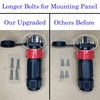 2 Pin 50Amp Trolling Motor Plug Receptacle Set, 12/24/36/48 Volt