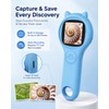 Outdoor Exploration Microscope for Kids, 500X Portable Digital Microscope with
