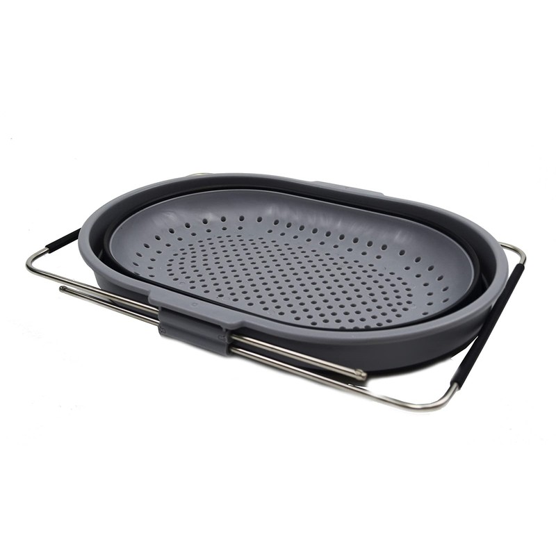 SAMMART 5L Expandable & Collapsible TPE/PP Over The Sink Oval