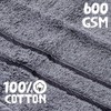 Towelogy® 600GSM Cotton Washcloths Multipack Quick Dry Flannels Face Towels