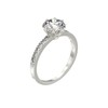 Aeon Jewellery Solitaire Engagement Ring - 925 Sterling Silver |