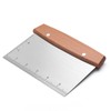 Flyisland Blackstone Bench Scraper,Griddle Scraper, Heavy Duty Stainless Steel Grill