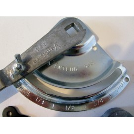 Ventline 555 1/2" Steel Damper Quadrant Kit w/Handle, Bearings & Gasket, HVAC