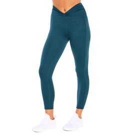 Balance Collection Womens Twist High Rise Legging, Reflecting Pond