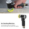 Air Sander 2in Eccentric Pneumatic Sanding Polishing Machine 12000rpm 0.6‑0.8MPA