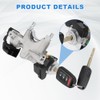 WMPHE Ignition Switch Lock Cylinder with 2 Key Replacement for