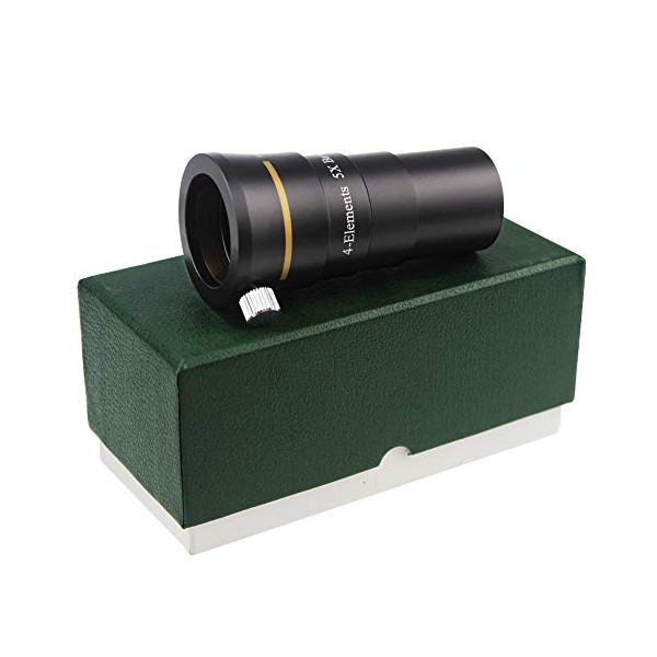 Astromania 1.25" 4-Elements 5X Barlow Lens Fully Multi-Coated Optics