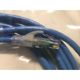 Belden New BELDEN CAT6+ BONDED PAIRS PATCHCORD CABLE 10' FEET BLUE CMR C601116010