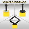 OULEME 12 Pack RV Leveling Blocks, Stackable Jack Blocks, Interlocking
