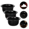 BIUDECO 3pcs Durable Mens Shaving Bowls Stylish Household Shave Cup