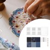 kowaku DIY Embroidery Coaster Set Accessories Practice Kits Threads Sewing