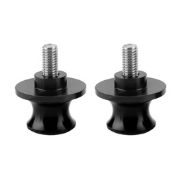 For Paddock Stand Bobbins For Triumph - Motorcycle Swing Arm Sliders Spools 2Pcs 8Mm Motorcycle Cnc Rear Stand Swing Arm Spool Sliders Stand Swingarm Bobbins Swing Arm Spools & Sliders(Black)