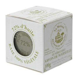 La Maison de Savon MLL-4-1 Marseille Soap Olive 3.5 oz (100 g) with UPSM Certification Mark