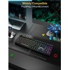NPET CR108 108 Key RGB Gaming Mechanical Keyboard with Hot