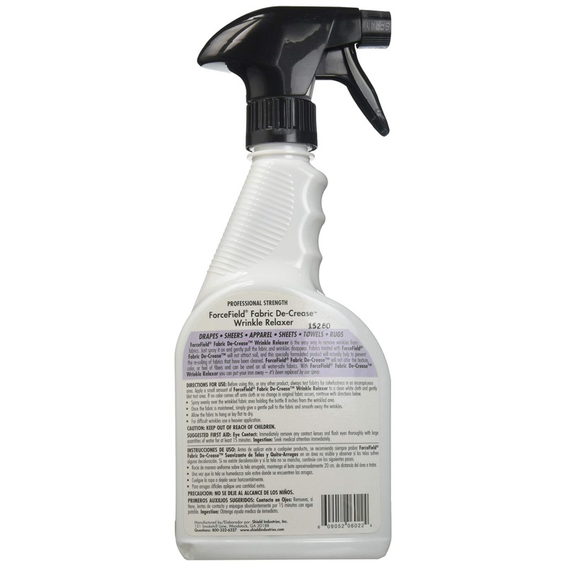 ForceField Fabric De-Crease Wrinkle Relaxer