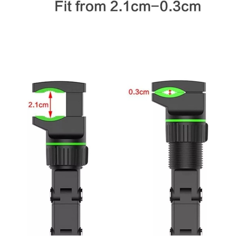 MIITONG Soporte Multifuncional Teléfono Con Espejo Retrovisor 360°