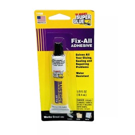 The Original Super Glue Fix All Adhesive (5/8oz)Multi Purpose Strong Clear