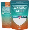 Varomorus Oxalic Acid 1 lbs - 99.6% Pure Fine Powder,