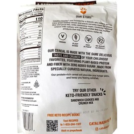 Catalina Crunch Cinnamon Toast Keto Friendly Cereal 20 oz