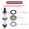 GELASKA 1001046 Spindle Assembly with 92852MA Pulley Replaces Murray 492574MA,