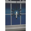 Xodus Innovations Battery Powered Metal Window Wreath with Warm White