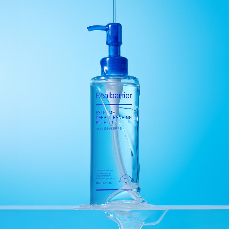 Real Barrier Extreme Deep Cleansing Blue Oil 200ml - Real