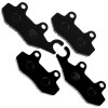 Caltric Front Rear Brake Pads for Kawasaki KL650 KLR650 2008-2024
