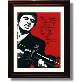 Scarface Autograph Promo Print - Framed 8x10