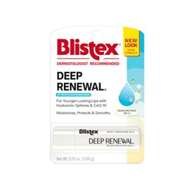 Blistex Deep Renewal Lip Protector Solar Balm, 0.13 onzas (0.13 oz) (paquete económico de 12)