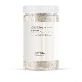 Jovvily Epsom Salt with Lemon Peel & Lemon Essential Oil - 2 lb - Soaking Solution - Invigorating Lemon Scent