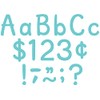Teacher Created Resources Light Turquoise 4" Modern Classic Letters Combo