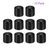 DMiotech 10pcs 40mm ID Black Screw Thread Protector Rubber End