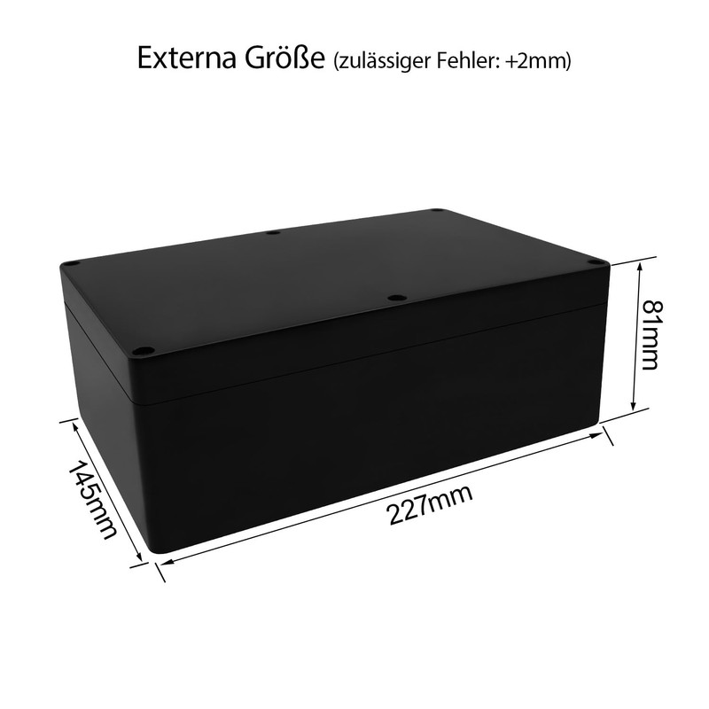 LeMotech Project Box ABS Plastic Distribution Box IP65 Waterproof Electrical