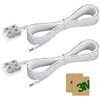 EMITEVER LED Strip Connectors,2 Packs LED Tape Light Connector 2