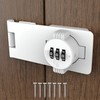 Keyless Combination Lock - 3-Digit Combination Lock for Doors -