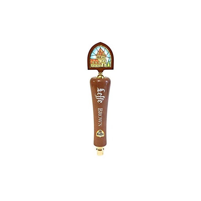 Leffe Brown 14' Inch Wooden Draft Beer Tap Handle