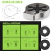 Homewerks GR001SS Glass Rinser for Kitchen Sinks, Bar Glass Rinser