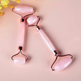 Jade Gua Sha Facial Tool, Rose Quartz Gua Sha Tool for Face Sculpting