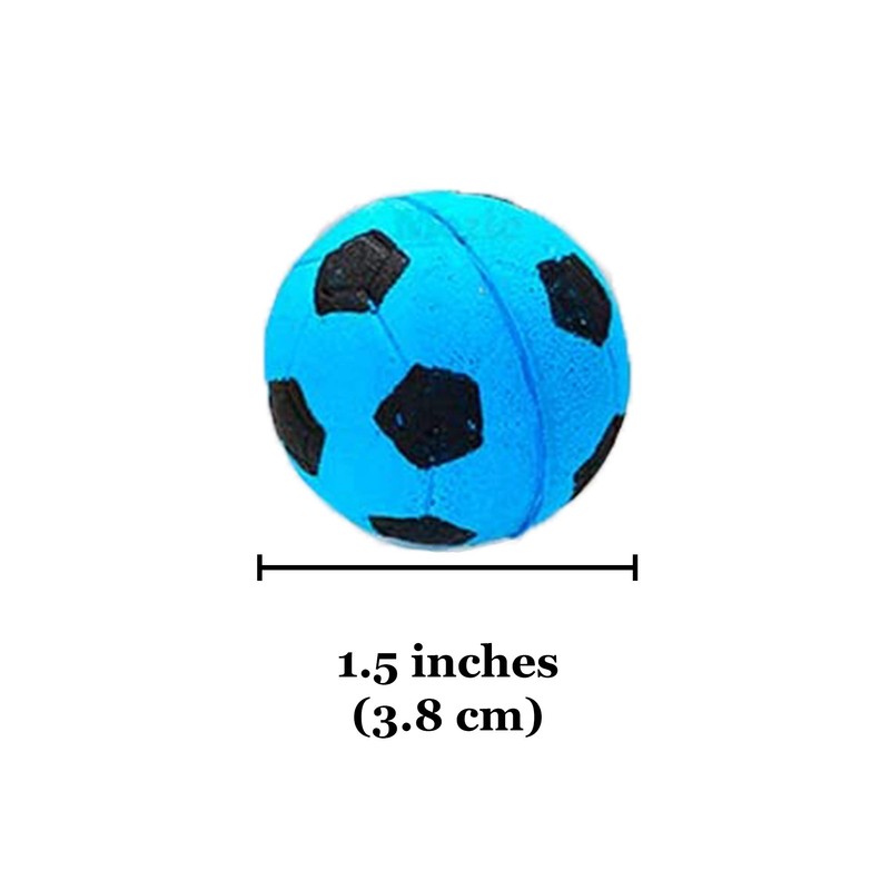 Meric Sponge Cat Balls, Soft Foam Soccer Balls, for Exercise