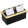 WEBANG Dual Pop-Up Floor Box Electrical Kit, 20A Tamper Resistant