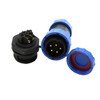 ZBLZGP TY20 5 Pin Aviation Waterproof Connector Male Female Cable
